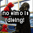 Two side-by-side pixelated images of a person with dark hair and red bow, each overlaid with black text boxes containing white pixelated text.