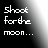 A 6-frame animated contact sheet showing a pixel-art quote animation with text and celestial symbols on a black-and-white gradient background.