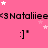 <3 Nataliie<3 Nataliie<3 Nataliie<3 Nataliie repeated with four smiley faces on pink background, white stars scattered.