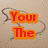 six shows sand-drawn hearts with text overlays in orange, green, purple, and yellow. The rightmost is blank