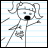 Five stick-figure characters on lined paper backgrounds with a central black displaying 'TEEN GIRL SQUAD' in white text