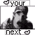 Animated contact sheet of a person in a cap across 7 frames showing facial expression changes and hand gestures, with text overlays reading 'your' and 'next' on each frame.