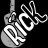 Animated contact sheet of a guitar-shaped icon with