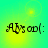 Four identical display a stylized text 'Abyssal:' on a gradient background with a central light spot