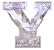 Four identical silver metallic letter Y icons arranged in a on gray background, each with reflective highlights and textured base