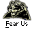Two identical pixelated cartoon skulls with text labels on a gray background, part of an animated contact sheet for 'badassbuddy.com' branding.
