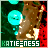 Animated icon shows a brown-haired figure with teal eyes against red and green background, text 'KATIE=NESS' at bottom in green block letters.