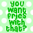 Green pixelated text on light green polka dot background with gray rectangle overlay.