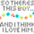 Pixelated text reads "SO THERE'S THIS BOT..." above a horizontal string of colored squares, with "AND I THM ILove HM" below.