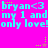 Bright pink background with cyan text repeating 'bryan<3 my 1 and my 1 and only love!' across two , animated yellow stars appear in the middle