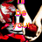 Animated icon shows red and white skeletal hands holding a red heart, with text 'I'll be your if you'll be my' and two celebrity portraits labeled 'bella' and 'edward'.