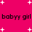 A static image with a bright pink background featuring repeated text and white star shapes.