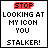 A two-frame animated contact sheet showing pixelated text with red highlighted words changing between frames on a white background.