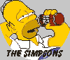Yellow cartoon character with white shirt and blue pants holds red camera, mouth open, eyes closed in various expressions across frames.