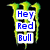 Green claw marks with overlaid text in various styles and colors across six
