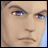Pixelated face with blue eyes and light skin on left; black background with white text 'AnimeIM' and 'COM' on right.