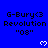 Blue background with repeated text and heart symbols in pixelated style.