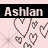 Animated contact sheet showing two frames of a buddy icon with pink background, black text bar, and heart symbols.