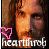 Pixelated image of a person with light skin tone, dark hair, and visible facial features including eyes, nose, and mouth; pink heart symbol in bottom-left corner; white text at bottom reads 'neonmink' on brown background.