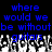 Blue pixelated text on black background reads 'where would we be without guitars' with white and black pixelated crowd below.