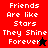 A split-screen image with red and black backgrounds displaying the text "Friends Are like Stars They Shine Forever" and a star symbol.
