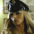 A split-frame contact sheet showing a pixelated image of a person with long hair and a black hat on the left, next to green text reading "Original Icons .com" on a dark green background.