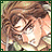 Pixelated anime-style character with brown hair and glasses, next to black background with white text "Anime IM" and "com".