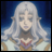 A pixelated anime-style character with long silver hair and elf ears on the left, next to a black background with white text reading "Anime IM" above smaller stylized text on the right.