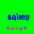 Blue text 'Bailey' on bright green background with pink and gray star-like symbols below, two identical frames side-by-side.