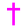 Nine pixelated crosses arranged in a on gray background, varying in color and pattern across three