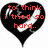 Black heart-shaped icon with white curved line and red text reading "to think i tried so hard.." in top-left, "and all i got was a" in top-right, and "BROKEN HEART" in bottom-left.