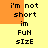 Pixelated text on yellow and orange background with animated shifts in letter spacing and alignment across two