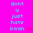 A bright pink background displays repeated cyan text reading "dont u just hate kwan" with red heart symbols, arranged in a pattern
