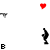 Animated sequence showing basketball-themed pixel art with red hearts and text variations like 'BA', 'BAS', 'BASK', 'BASKET', 'BASKETBALL' in black on white background.