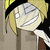 Pixelated anime-style character with blonde hair and a yellow helmet, shown in two poses with text reading KARL = LOVE below.