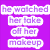 A four- displays pixelated text across distinct colored backgrounds with no visible animation changes