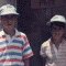 Six children in various poses and clothing appear in a of six with pixelated, low-resolution quality