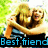 Two people embrace in a grassy outdoor setting with text overlays reading 'Best friend Karie & Sam' and 'Summer of 09'.