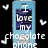 A light blue mobile phone icon with text overlays and white heart shapes on a black background.