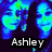 Four distinct pixelated portraits with blue-green color grading, each labeled with a name or phrase below the face.