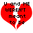 Red broken heart with black pixelated text reading "U and ME WEREN'T meant to be" on white background.