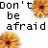 Pixelated text and flower icons arranged in a with motivational message about expressing feelings