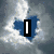 Cloudy sky with heart-shaped hole, sandy beach with heart drawing, blue sky with white cloud heart; text "I Love You" and "Andrew" over scenes.