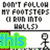 Pixelated text and stick figures form a repeating pattern with colored word segments on white background.