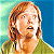 A pixelated buddy icon featuring a character with long brown hair and a green shirt on the left, next to green text reading "Original Icons .com" on a dark green background.