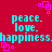 Red background with cyan text and pink square patterns repeating across the image.