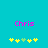 Two identical pixelated displays of the name 'Chris' in pink text above a of yellow and green puzzle pieces on a cyan background