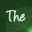 Green-themed animated icon with text elements and a logo, featuring multiple green hues on dark background.