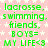 A static image with a pink background covered in white stars, displaying green text arranged in repeating