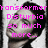 A four- of a person's head with pink text overlays, showing sequential text changes